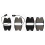CENTRIC PARTS 301.10290 Centric Premium Ceramic Brake Pads with Shims and Hardware