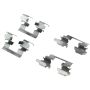 CENTRIC PARTS 301.10370 Centric Premium Ceramic Brake Pads with Shims and Hardware