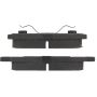 CENTRIC PARTS 301.10370 Centric Premium Ceramic Brake Pads with Shims and Hardware