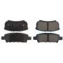 CENTRIC PARTS 301.10370 Centric Premium Ceramic Brake Pads with Shims and Hardware