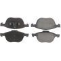 CENTRIC PARTS 301.10440 Centric Premium Ceramic Brake Pads with Shims and Hardware