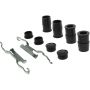 CENTRIC PARTS 301.10470 Centric Premium Ceramic Brake Pads with Shims and Hardware