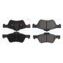 CENTRIC PARTS 301.10471 Centric Premium Ceramic Brake Pads with Shims and Hardware