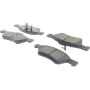 CENTRIC PARTS 301.10472 Centric Premium Ceramic Brake Pads with Shims and Hardware