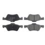 CENTRIC PARTS 301.10472 Centric Premium Ceramic Brake Pads with Shims and Hardware