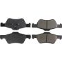 CENTRIC PARTS 301.10473 Centric Premium Ceramic Brake Pads with Shims and Hardware