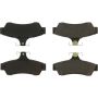 CENTRIC PARTS 301.10480 Centric Premium Ceramic Brake Pads with Shims