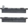 CENTRIC PARTS 301.10510 Centric Premium Ceramic Brake Pads with Shims and Hardware