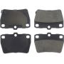 CENTRIC PARTS 301.10510 Centric Premium Ceramic Brake Pads with Shims and Hardware