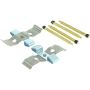 CENTRIC PARTS 301.10530 Centric Premium Ceramic Brake Pads with Shims and Hardware