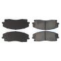 CENTRIC PARTS 301.10560 Centric Premium Ceramic Brake Pads with Shims and Hardware