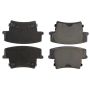 CENTRIC PARTS 301.10570 Centric Premium Ceramic Brake Pads with Shims and Hardware