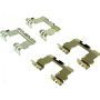 CENTRIC PARTS 301.10572 Centric Premium Ceramic Brake Pads with Shims and Hardware