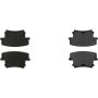 CENTRIC PARTS 301.10572 Centric Premium Ceramic Brake Pads with Shims and Hardware