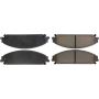 CENTRIC PARTS 301.10580 Centric Premium Ceramic Brake Pads with Shims and Hardware