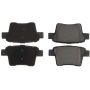 CENTRIC PARTS 301.10710 Centric Premium Ceramic Brake Pads with Shims and Hardware