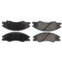 CENTRIC PARTS 301.10740 Centric Premium Ceramic Brake Pads with Shims and Hardware