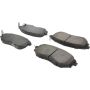 CENTRIC PARTS 301.10780 Centric Premium Ceramic Brake Pads with Shims and Hardware
