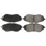 CENTRIC PARTS 301.10780 Centric Premium Ceramic Brake Pads with Shims and Hardware