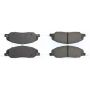 CENTRIC PARTS 301.10810 Centric Premium Ceramic Brake Pads with Shims and Hardware