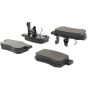 CENTRIC PARTS 301.10860 Centric Premium Ceramic Brake Pads with Shims and Hardware