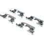 CENTRIC PARTS 301.10890 Centric Premium Ceramic Brake Pads with Shims and Hardware