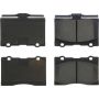 CENTRIC PARTS 301.10910 Centric Premium Ceramic Brake Pads with Shims and Hardware