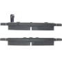 CENTRIC PARTS 301.10930 Centric Premium Ceramic Brake Pads with Shims and Hardware