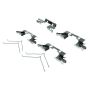 CENTRIC PARTS 301.10940 Centric Premium Ceramic Brake Pads with Shims and Hardware