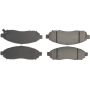 CENTRIC PARTS 301.10940 Centric Premium Ceramic Brake Pads with Shims and Hardware