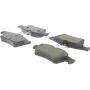 CENTRIC PARTS 301.10950 Centric Premium Ceramic Brake Pads with Shims and Hardware