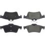 CENTRIC PARTS 301.10950 Centric Premium Ceramic Brake Pads with Shims and Hardware