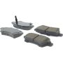 CENTRIC PARTS 301.11010 Centric Premium Ceramic Brake Pads with Shims and Hardware
