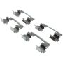 CENTRIC PARTS 301.11020 Centric Premium Ceramic Brake Pads with Shims and Hardware