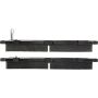 CENTRIC PARTS 301.11020 Centric Premium Ceramic Brake Pads with Shims and Hardware
