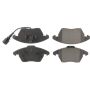 CENTRIC PARTS 301.11070 Centric Premium Ceramic Brake Pads with Shims and Hardware