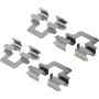 CENTRIC PARTS 301.11080 Centric Premium Ceramic Brake Pads with Shims and Hardware