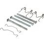 CENTRIC PARTS 301.11130 Centric Premium Ceramic Brake Pads with Shims and Hardware