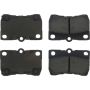 CENTRIC PARTS 301.11131 Centric Premium Ceramic Brake Pads with Shims and Hardware