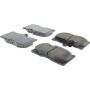 CENTRIC PARTS 301.11180 Centric Premium Ceramic Brake Pads with Shims and Hardware