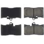 CENTRIC PARTS 301.11180 Centric Premium Ceramic Brake Pads with Shims and Hardware