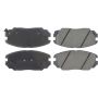CENTRIC PARTS 301.11250 Centric Premium Ceramic Brake Pads with Shims and Hardware