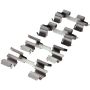 CENTRIC PARTS 301.11580 Centric Premium Ceramic Brake Pads with Shims and Hardware