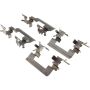 CENTRIC PARTS 301.11590 Centric Premium Ceramic Brake Pads with Shims and Hardware