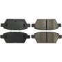 CENTRIC PARTS 301.11610 Centric Premium Ceramic Brake Pads with Shims and Hardware