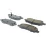 CENTRIC PARTS 301.11720 Centric Premium Ceramic Brake Pads with Shims and Hardware