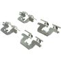 CENTRIC PARTS 301.11800 Centric Premium Ceramic Brake Pads with Shims and Hardware