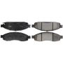 CENTRIC PARTS 301.11830 Centric Premium Ceramic Brake Pads with Shims and Hardware