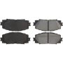 CENTRIC PARTS 301.11840 Centric Premium Ceramic Brake Pads with Shims and Hardware