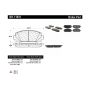 CENTRIC PARTS 301.11841 Centric Premium Ceramic Brake Pads with Shims and Hardware